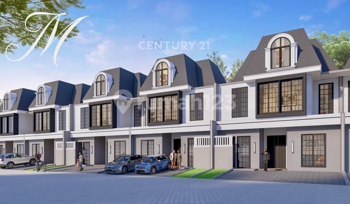 For Sale American Classic House Cluster Montana Bintaro Jaya