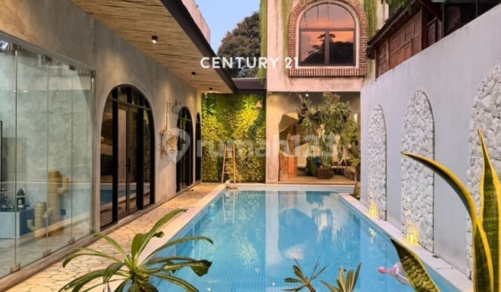 Dijual Rumah Mewah di Area Sektor 9 Bintaro Full Furnish