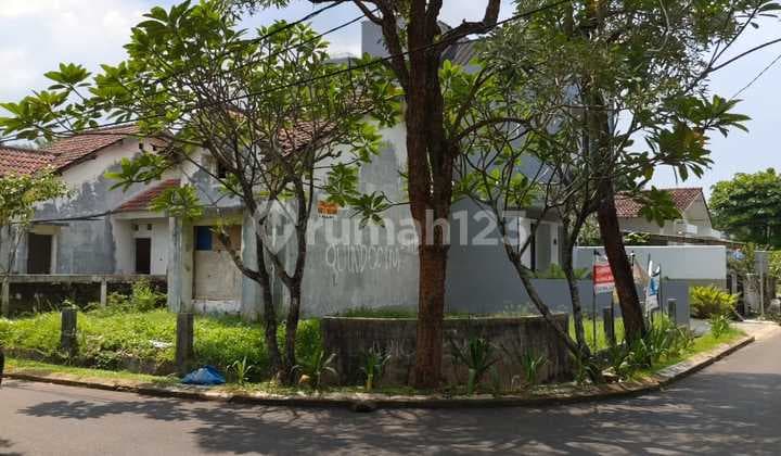 Tanah Kavling Bentuk Persegi Plumeria Residence Graha Raya Jalan Aspal
