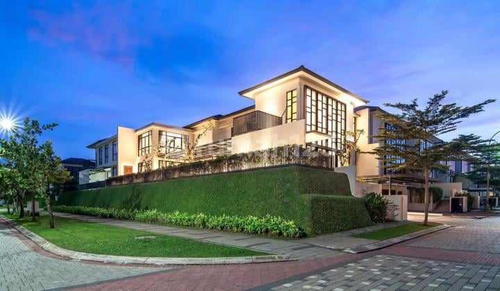 Rumah Mewah Full Furnished Lancewood Navapark