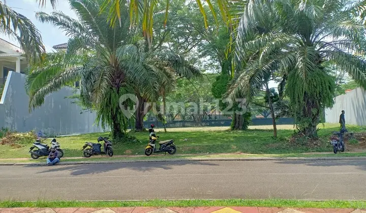 Kavling kawasan elit alam sutera Kavling danau biru