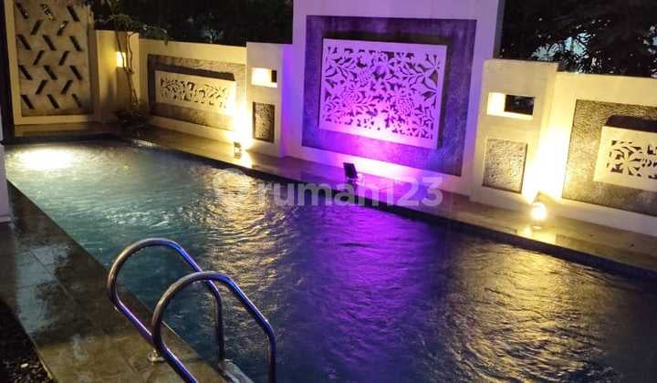 Rumah 2 Lantai Furnish Ada Kolam Renang View Pegunungan Sentul City Bogor