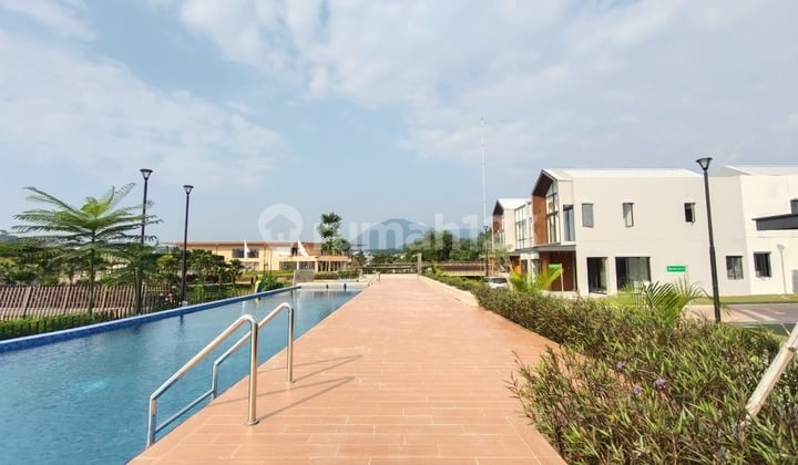 Rumah Baru Type Scandinavian Dekat Club House Lokasi di Jantung Kota Mandiri Sentul City, Bogor