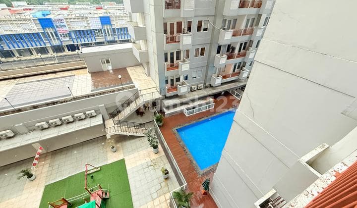 Apartemen Furnish 2 Kamar Tidur View Taman Bermain, Kolam Renang Dan Aeon Mall Sentul City, Bogor