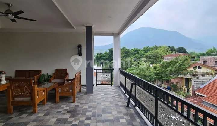 Rumah Shm Furnish 3 Lantai Rooftop Best View Gunung Pancar Sentul City, Bogor