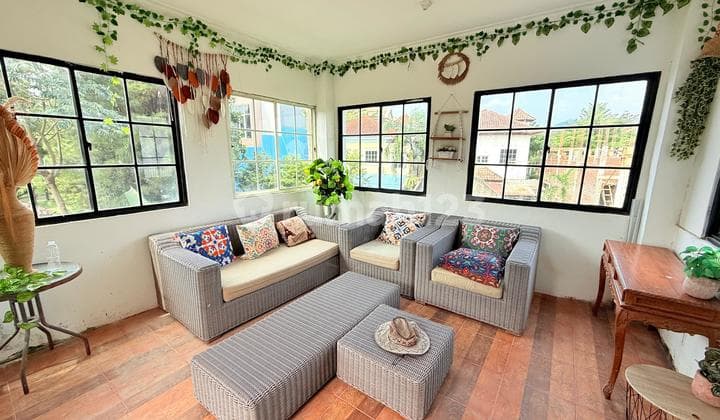 Promo Akhir Tahun Turun Harga Rumah Furnish Private Pool Lokasi Strategis Cluster Depan 5 Menit Exit Tol Sentul City, Bogor