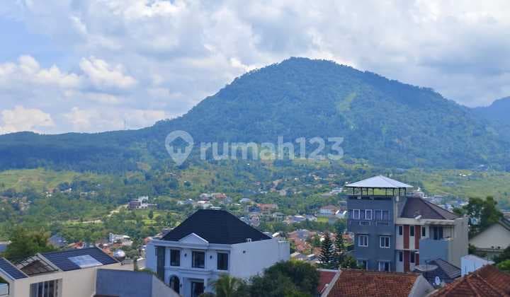 Rumah SHM Siap Huni 3 Lantai Rooftop Best View Pegunungan Sentul City, Bogor