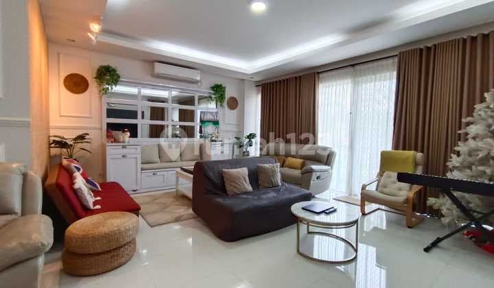 Rumah Modern 3 Lantai Full Furnish Ada Rooftop 3 Menit Exit Tol Sentul City, Bogor