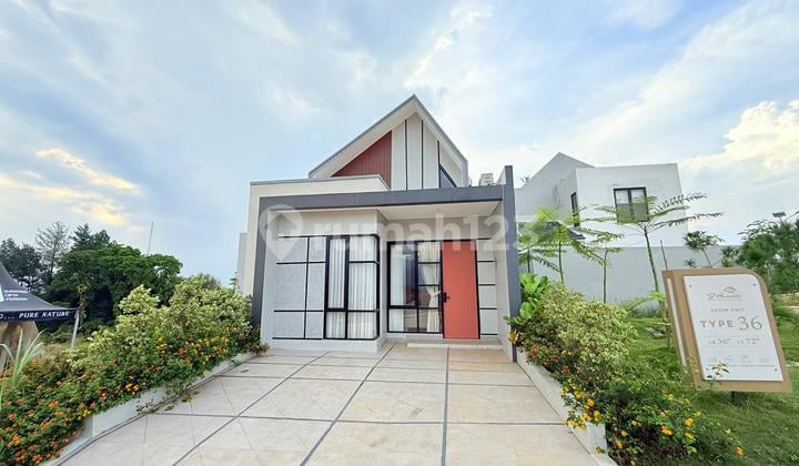 Rumah Baru Scandinavian Free Biaya - Biaya Bonus Canopy Dan Ac Best View Pegunungan Sentul City, Bogor