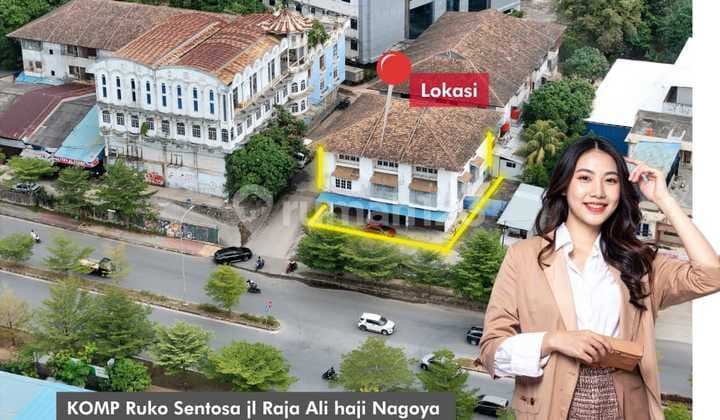 Dijual 3 Unit Ruko 3Lt Lokasi Strategis Ring 1 Jl Sentosa Tanah Longsor Jodoh Batam