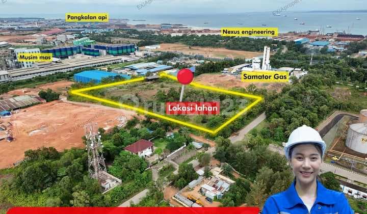 Dijual Lahan Industri 1.9 Ha Kabil Batam