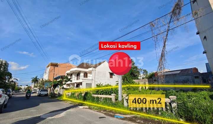 Tanah Hook 400m2 Tengah Kota Siap Bangun Taman Nagoya Indah Batam