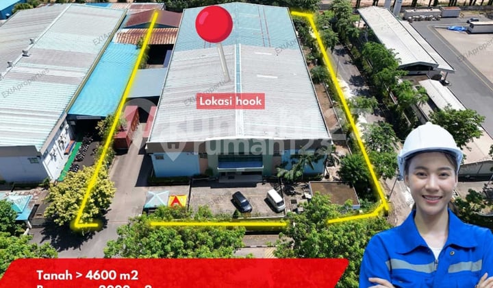 Dijual Gudang/pabrik Manufacture 4600 Panbil Industrial Park Batam