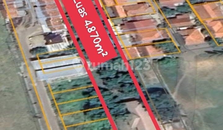 Tanah Kanci Dekat Akses Tol jl Astanajapura luas 4.870