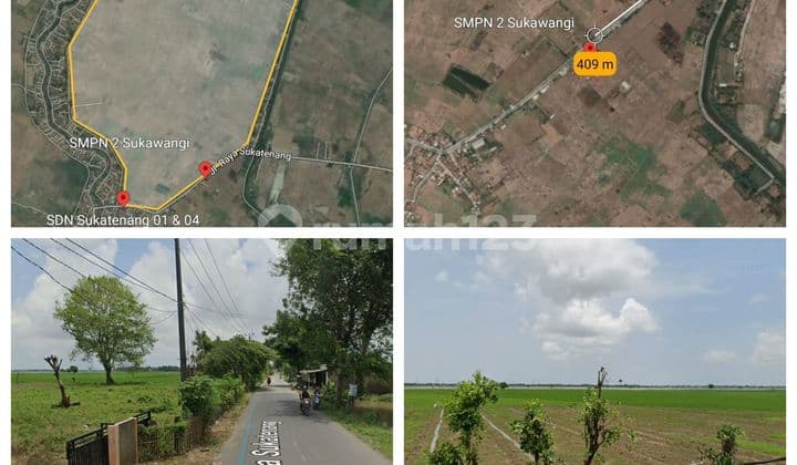 Dijual Tanah Strategis Didaerah Sukatenang Bekasi Jawa Barat