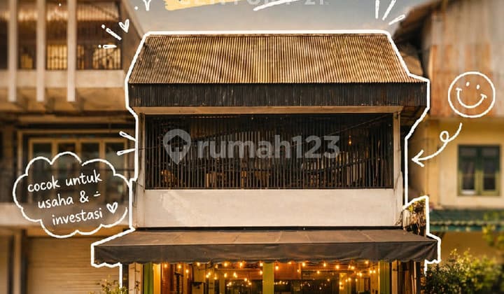 Ruko 2 Lantai Dekat Flyover Lempuyangan Cocok untuk Bisnis