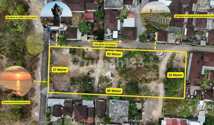 DIJUAL TANAH DI MANGGADA PANGULAPAN JIMBARAN BALI
