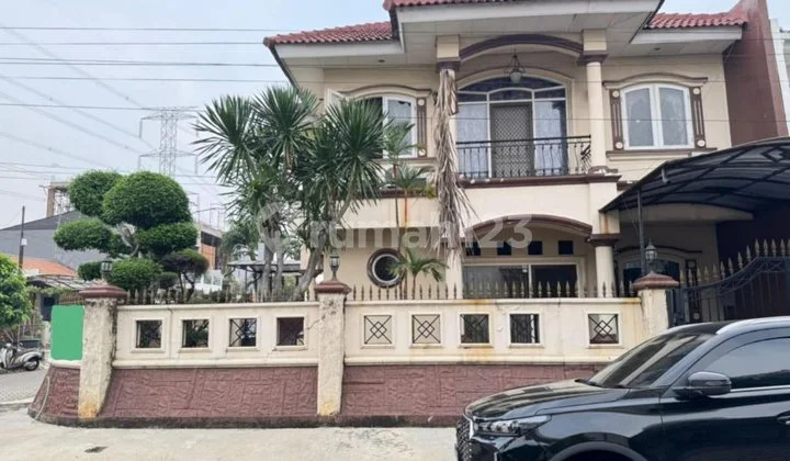 Dijual Rumah Hook Mewah Metro Permata Turun Harga Murah Dekat Tol