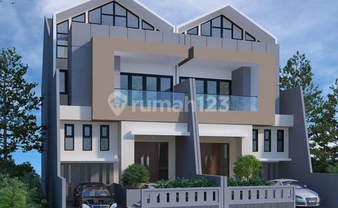 Dijual Rumah Mewah Baru 3 Lantai Puri Indah Lingkungan Elite