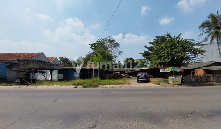 Dijual Tanah Jalan Raya Cisoka Murah Akses Tepi Jalan Raya Utama