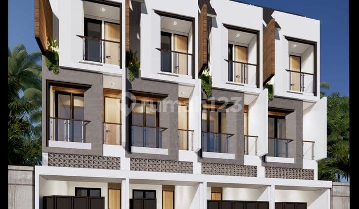 Rumah Baru Ada 4 Unit Gress Interkota Dekat Taman Semanan