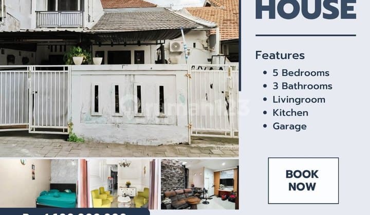 FOR SALE MODERN HOUSE 2ND FLOOR WITH SPACIOUS TERRACE AT DENPASAR BARAT