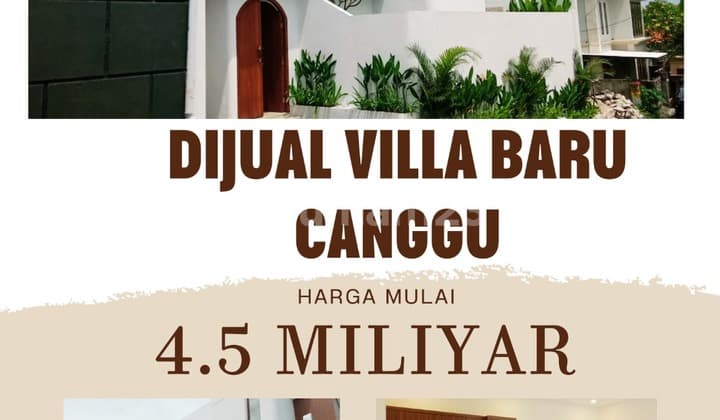 For Sale New Villa In Tumbak Bayuh Canggu