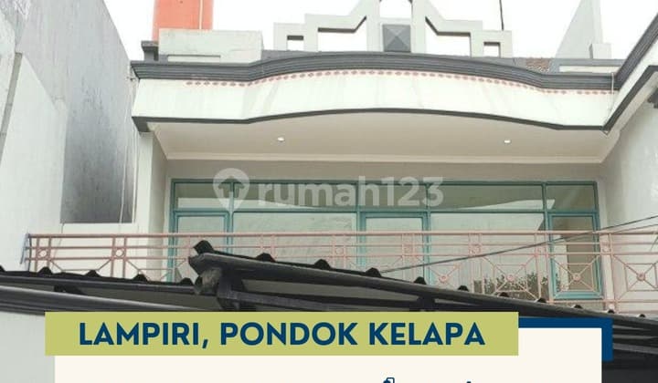 Dijual Cepat Rumah 3 Lantai Di Jakarta Timur ( Lampiri )