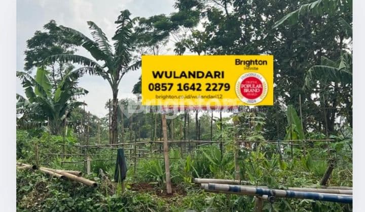 Dijual Cepat Tanah Kosong di Cibedug