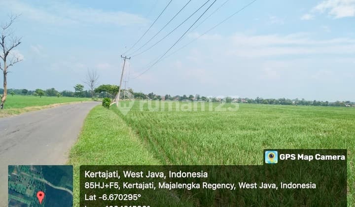 Tanah Murah Lokasi Bisnis Di Dekat Bandara Int. Kertajati Majalengka Tanah di Jl. Bantarjati Sukamulya, Bantarjati, Kec. Kertajati, Kabupaten Majalengka, Jawa Barat, Kertajati SHM 8800.0 m²