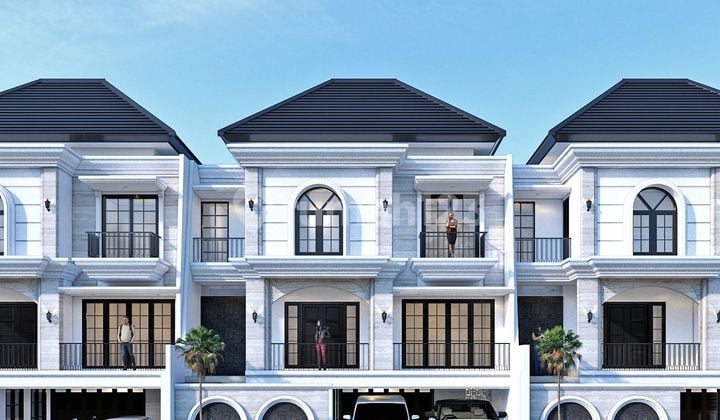 Rumah Classic Modern 3 Lantai di Denpasar Selatan.