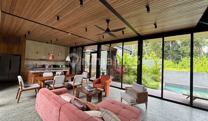 Disewa Villa 3 Kamar View Jungle & Sunset Lokasi Premium di Ubud