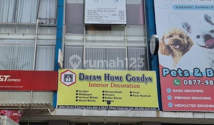 Translation: "Shop house for sale in Suvarna Sutera"