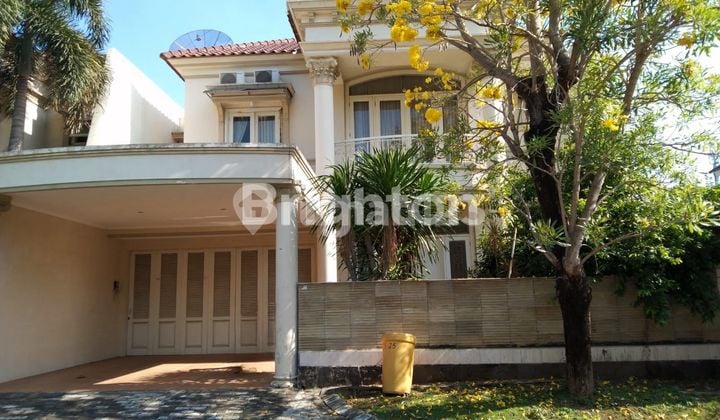 Dijual Rumah di Wisata Bukit Mas Cluster Alexandria Surabaya Full Furnish tinggal bawa koper