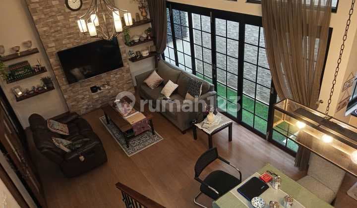 Rumah Siap Huni Desain Cantik di Griya Loka Bsd