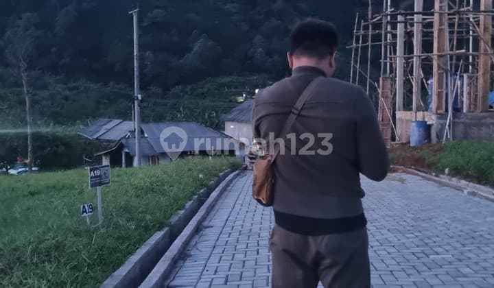 Kavling Villa di Wisata Puncak 2 View Sawah Gunung Danau