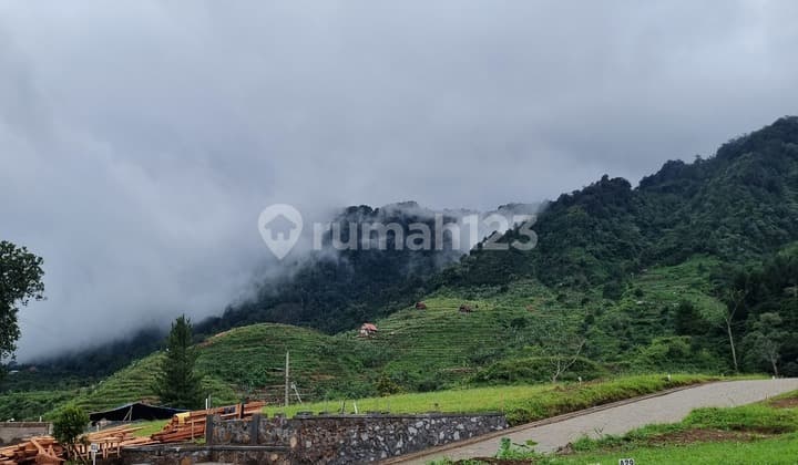 Tanah Kavling SHM Nempel Jalan Wisata Alam View Danau Gunung