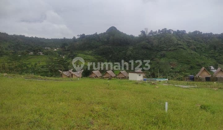 Tanah SHM Akses Mobil Lokasi Strategis View Danau Gunung Sawah
