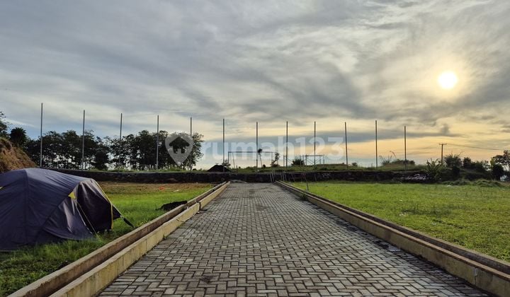 Tanah SHM View Danau Lokasi Strategis Samping Wisata Puncak