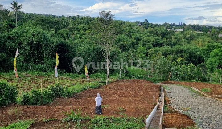 Tanah Kavling Puncak Bogor, Akses Dekat Tol, View Gunung Salak