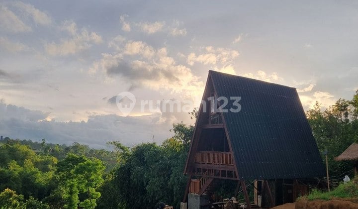 Tanah Kavling Puncak Bogor, Akses Dekat Tol, View Gunung Salak