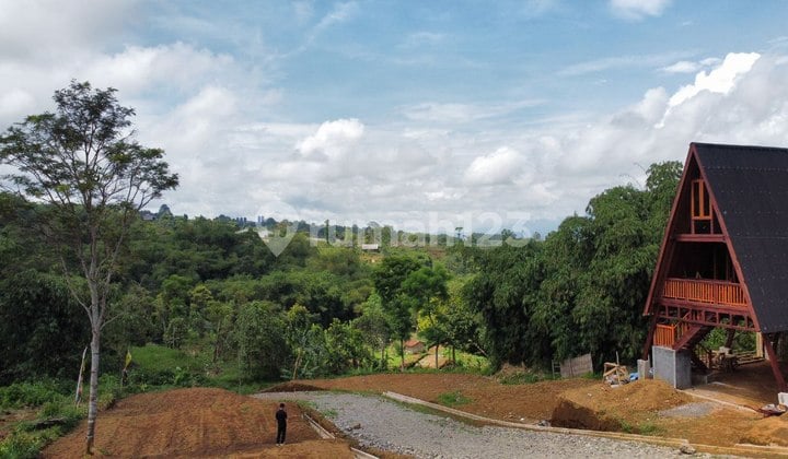 Tanah Kavling Puncak Bogor View Gunung Pangrangoo