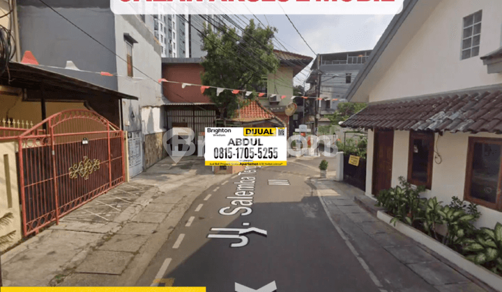 Dijual Rumah 2 Lantai di Salemba Tengah Dekat RSCM