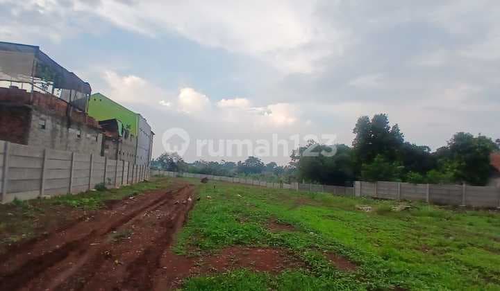 Lahan padat luas 7500 m2 di sewakan 500 jt /thn di cileungsi Bogor