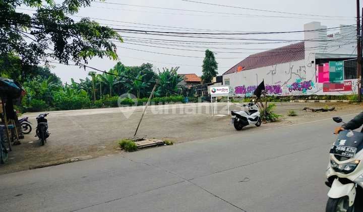 Lahan sudah di COR luas 1729 m2 siap pakai strategis di Mustikajaya Bekasi
