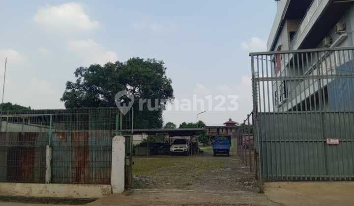 Tanah luas 1400 m2 strategis siap pakai di jl Setu Cileungsi Bogor