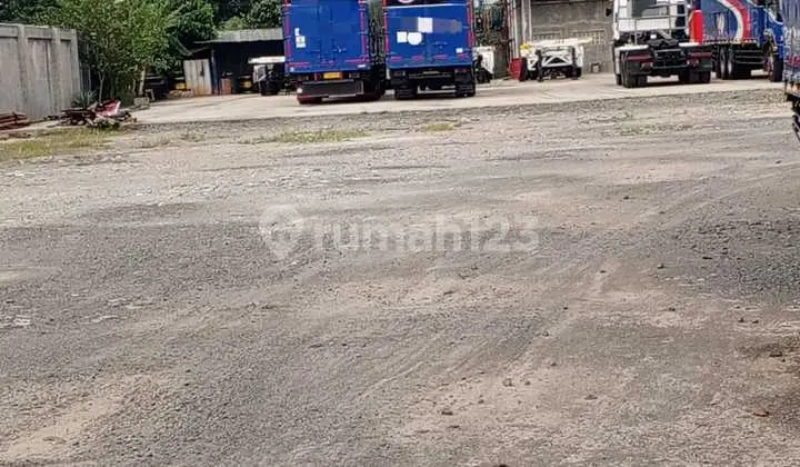 Lahan sudah di beton 3500 m2 siap pakai strategis di jati asih Bekasi