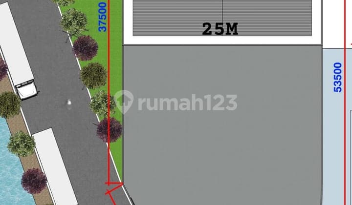 For Sale Warehouse Land.500m2.and.1260.m2.strategic location.5 minutes to PIK and airport toll access.West Jakarta