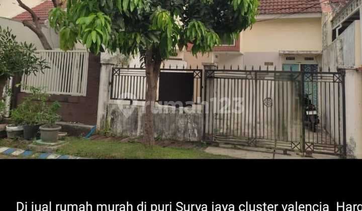 Rumah Hitung Tanah Valencia Residence Sidoarjo