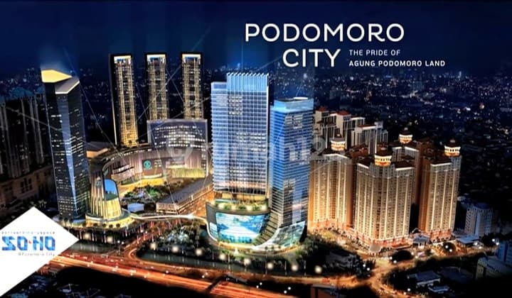 1 Unit Apartment Podomoro Tower Lincoln Type 1